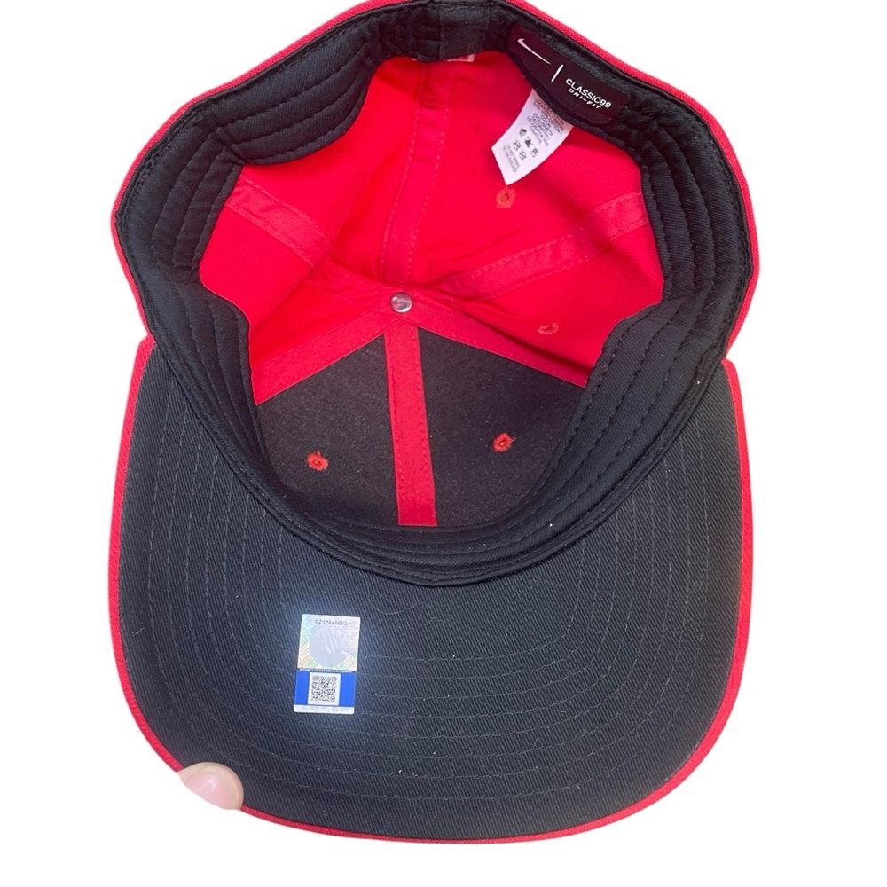Nike San Diego State University Hat Small Fitted Red Dri-Fit Swoosh SDSU Aztecs - Picture 7 of 10